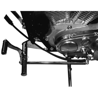 Přepákování Motorrad Burchard pro Harley Davidson Sportster, předsunutí -  32 cm - chrom - NESS STYLE